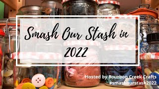 SMASH OUR STASH COLLAB 2022! - JANUARY is paper scraps