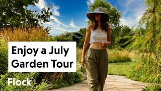 JULY GARDEN TOUR of Pollinator, Herb, 4-Season, and Shrubbery Gardens — Ep. 265