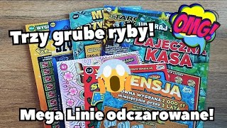 Zdrapki Lotto 🎲 Aż TRZY grube zdrapy! 😱😍 Mega Linie dalej w formie! 💪