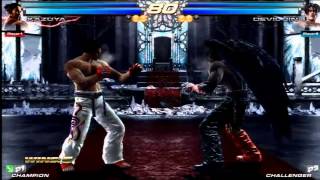 Tekken Tag 2 Unlimited 암소핫!  (Leo/JC) vs Absolute bag (Kazuya/Lei) vs Kazuya/DJin/Heihachi/AKing/JC