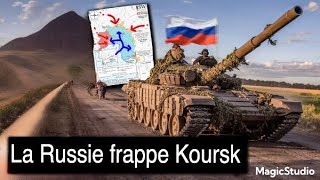 Le CAUCHEMAR Ukrainien CONTINUE a KOURSK - Les forces russes REPRENNENT Koursk