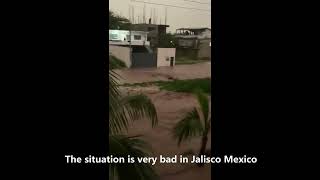 Floods || Floods destroyed in Jalisco Mexico