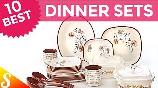 10 Best Dinner Set Brands in India with Price