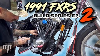 1991 FXRS Build Series! Ep.2- Removing the Engine and Primary from my 1991 Harley Davidson FXRS