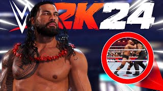 WWE 2K24 HIDDEN DETAILS THAT YOU MISSED! (BLOOD, NEW CAMERA & MORE!)