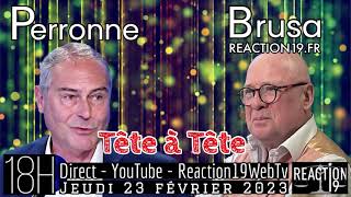 Tête à tête - Pr Perronne - Carlo Brusa - Reaction19.fr