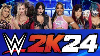 6 Woman Battle Royal #1 Contender Match (WWE 2K24)