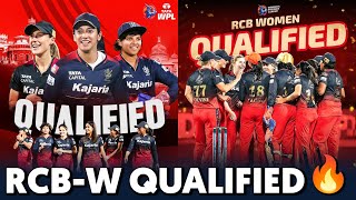 WPL 2024 - Royal Challengers Bangalore qualify for playoffs || RCB-W QUALIFIED