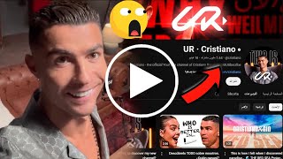 شاهد قناة كريستيانو رونالدو على اليوتيوب تتخطي ابو فلة تصل ملايين المشتركين في ساعات UR · Cristiano