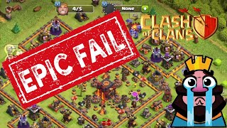 Epic Fails LOL - Clash of Clans