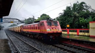 Rainy Intercity going for its destinstion||ER