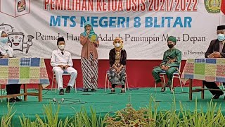 DEBAT CALON KETUA OSIS MTSN 8 BLITAR 2021