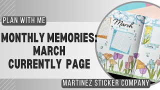 Plan With Me:  March Currently Pages in my Bullet Journal