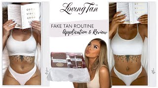 MY FAKE TAN ROUTINE WITH LOVING TAN | REVIEW, APPLICATION & A DISCOUNT CODE