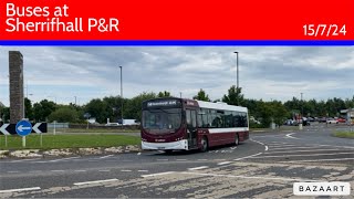 Buses at Sheriffhall P&R, Edinburgh • Bus Vlog 15/7/24