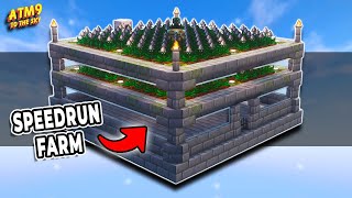 The BEST Mystical Agriculture Farms For All The Mods 9 To The Sky!