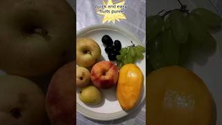 Babies/Kids fruits puree #shorts #youtubeshorts #kids #fruits