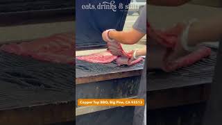 Copper Top BBQ 🐷 🍖🐮 Big Pine, CA #shorts #bbq #restaurant