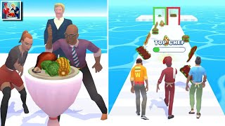 Top Chef Run!🤤🍝🍲 Gameplay Trailer For Android And iOS