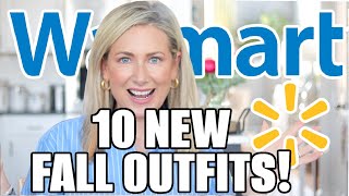 10 NEW Fall Outfits from Walmart Fashion | Real Style for Real Women