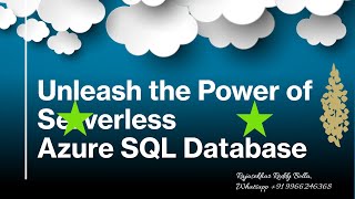 Serverless Azure SQL Database