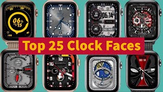 Top 25 Clock Faces For Apple Watch | Rashid Latif  | Clockology #7