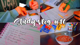 7. Sınıf Study Vlog #16 🍓 | Benimle verimli bir gün ✨| Nisaa and Coffee