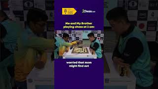 Worried That Mom May Find Out ft. Praggnanandhaa! #chess #shorts