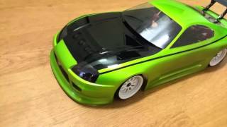 RC HPI Supra painted with airbrush