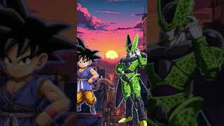 who is strongest | GT Goku vs cell #dbs #anime #short