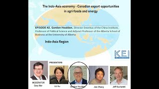 The Indo-Asia economy and export opportunities. Episode #2. Presenter-  Gordon Houldon