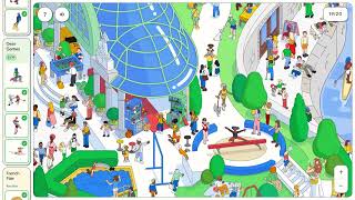 Google Doodle (Paris) - 20 Search + 10 Sidequests + 2 Games (Birdie Baller & Squawk Drop)