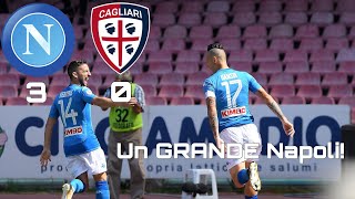 NAPOLI - CAGLIARI 3-0: Napoli Domina, Hamsik Vicino a Maradona (video da un napoletano americano)