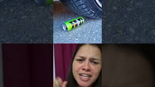 Car 🚗 crushing vs soft ball and sanks#Asmr crushing crunchy and soft #satisfying #crushing