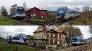 Vlaky na trati 086 (Liberec - Česká Lípa) 17.11.2020