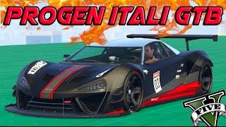 NEW PROGEN ITALI GTB / CUSTOM! ►GTA 5 DLC IMPORT EXPORT