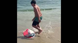 Skim board the Jersey Shore