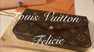 Louis Vuitton Felicie pochette canvas - tutorial - utisci