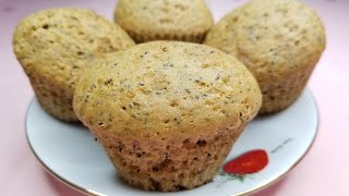 Маффины с маком/Poppy seed muffins