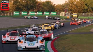 AMS2 | VR | 24 hr at Imola in 27 min in a Porsche 963 |