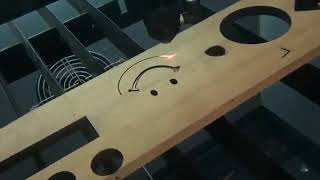 CO2 laser cutting machine for 18mm plywood