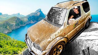 DRIVING A CAR OFF A CLIFF! w/ Matt Rife