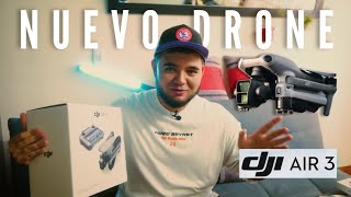 Llegó mi NUEVO DRON | DJI Air 3 con DOBLE CÁMARA! | Umboxing y Prueba Aérea