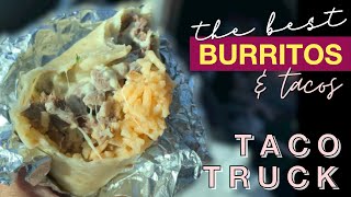 The BEST Taco Truck BURRITO & TACO in Stockton and Oakland, California