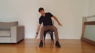 13 Minute Chair Based Stretches - Beginner