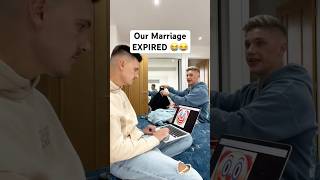 Telling Husband Our Marriage EXPIRED 😂 #prank #funnyvideos #wedding