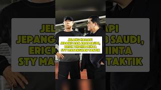 Erick Thohir Minta STY Jangan Berexperiment #shorts #fyp #timnasindonesia #shintaeyong #erickthohir