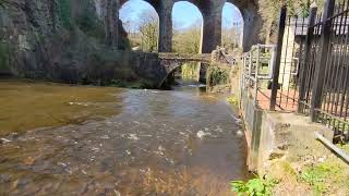 River Sett meets the Goyt at New Mills 07/04/2023