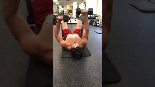 Alternating Dumbbell Floor Press