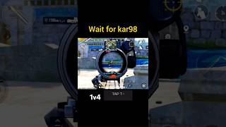 Wait for kar98 shot🥷🏼 | Bgm 1v4. #bgmi #bgmclutch #pubgmobile #shortvideo #babyg #gaming #clutch #bd